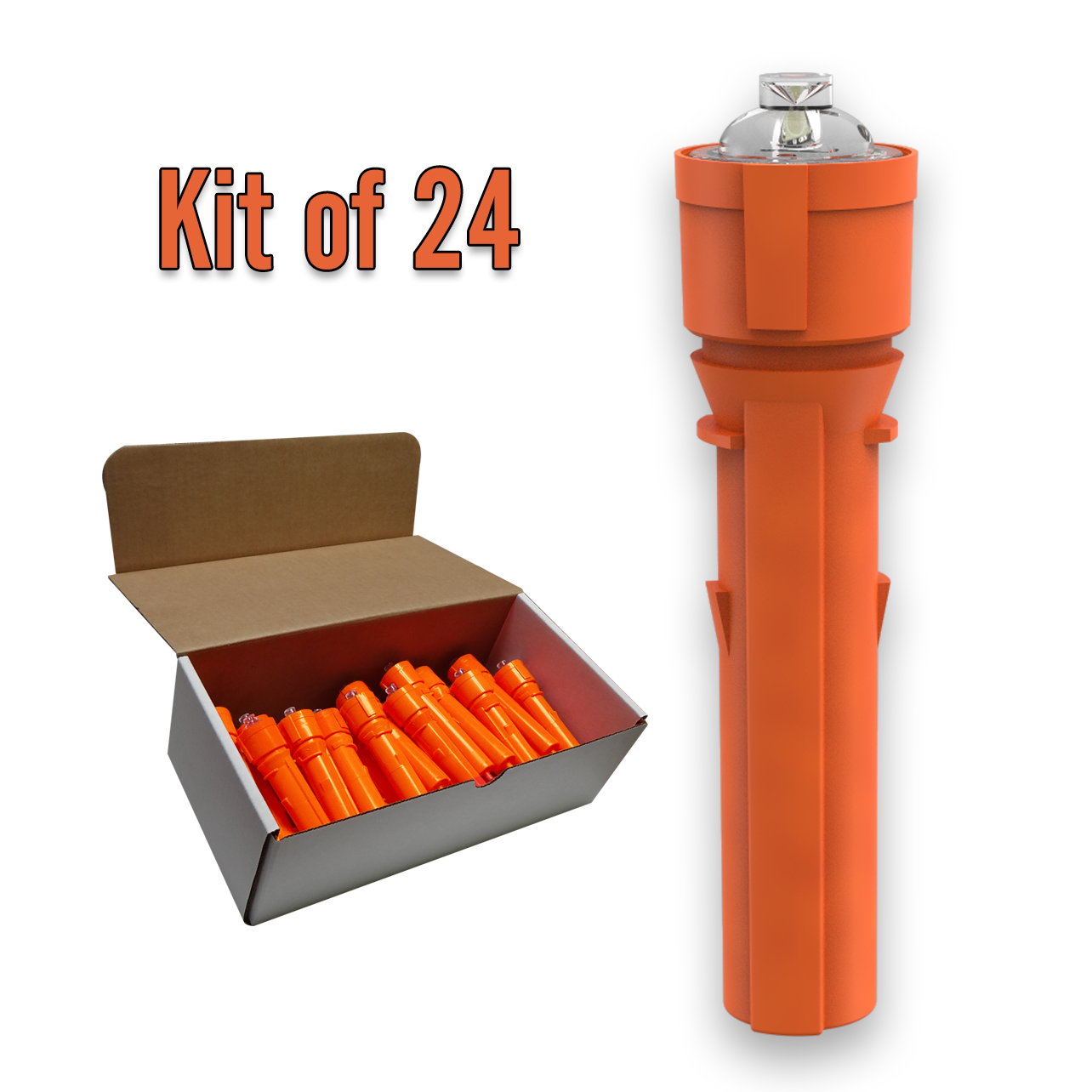 ThriftyFlare™ Cone ''C'' Kit #6263 (For Collapsible Traffic Cones)