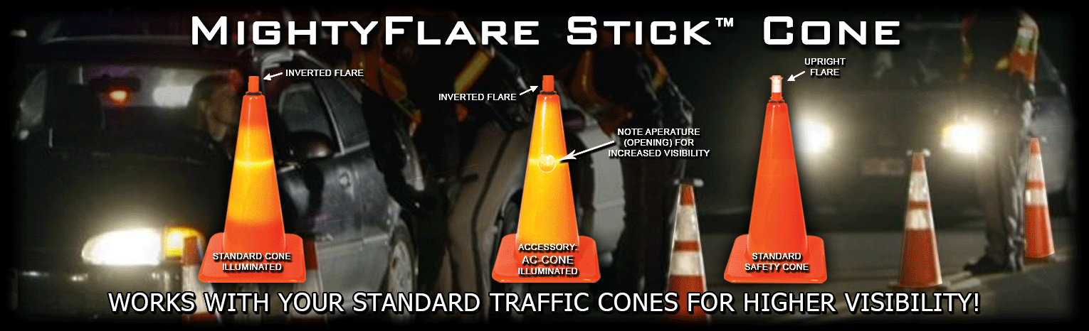 LEDLights MightyFlare Stick Cone